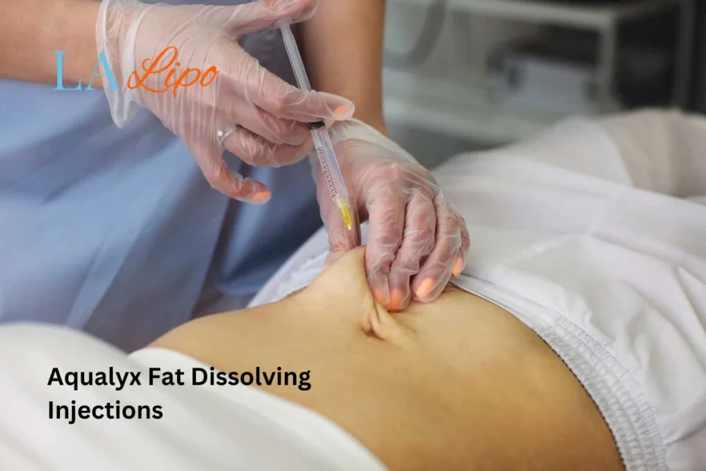 woman having fat dissolving injections Enfield Lock in the stomach