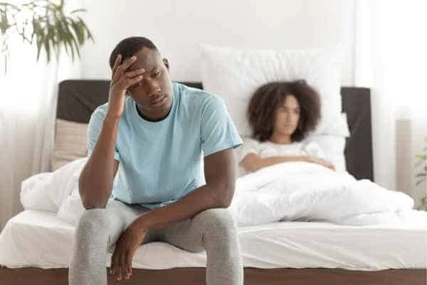 Man upset about ED symptoms Enfield Lock