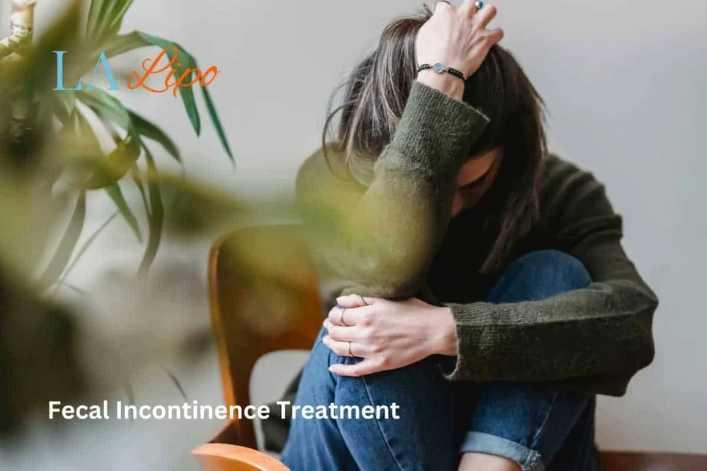 woman worried about fecal incontinence diet Enfield Lock
