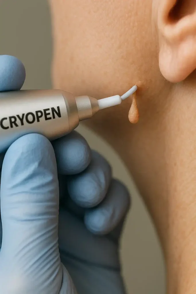 Cryopen for skin tags removal Enfield Lock speak to our team today!