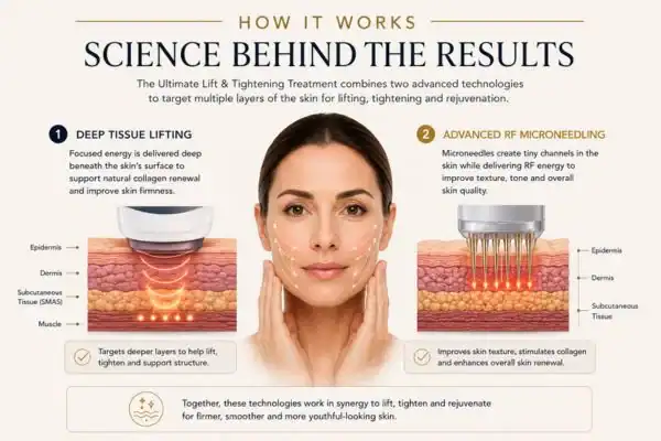 Why choose The ultimate skin tighten treatment Enfield Lock