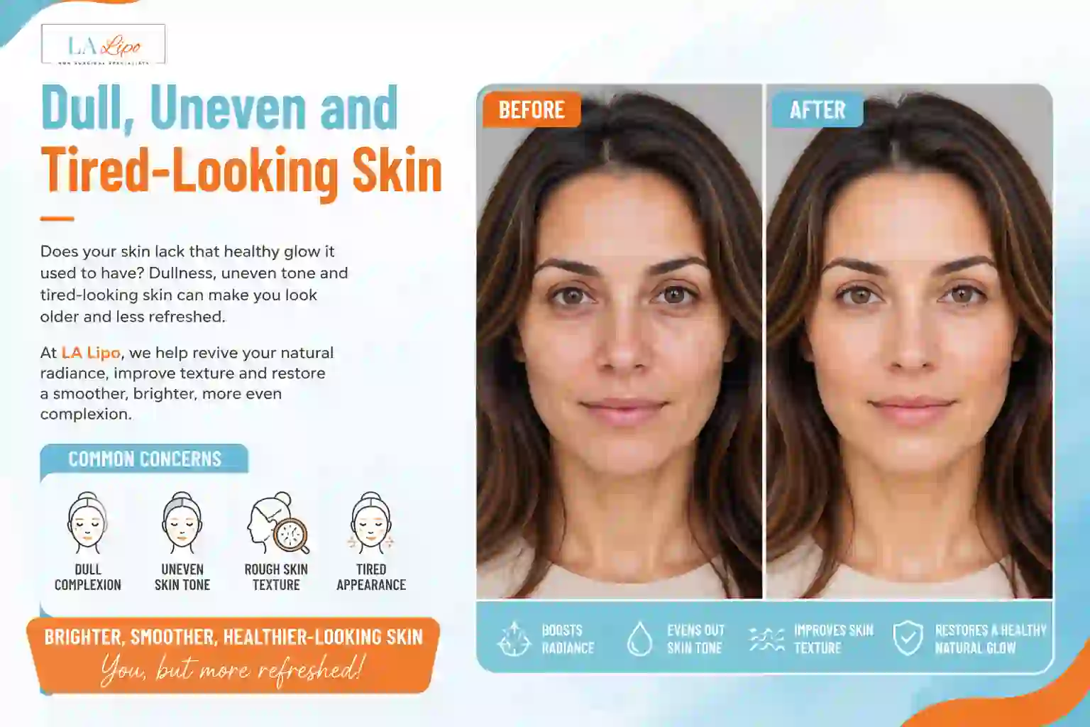 Sign #5: Dull, Uneven and Tired-Looking Skin Enfield Lock